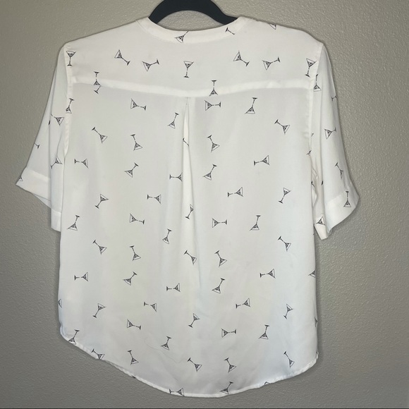 Jasmine & Juliana white cocktail time blouse - Picture 2 of 5